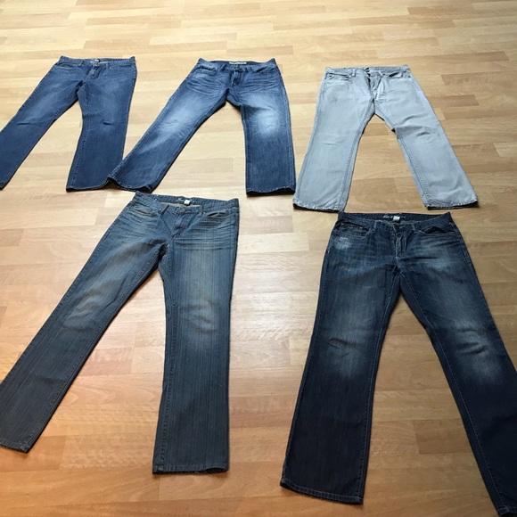 Mens 34x34 jeans. Kenneth Cole & Express 4 Men - Picture 2 of 2
